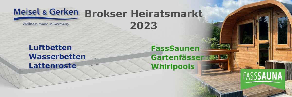 Der Brokser Heiratsmarkt 2023 - Brokser Heiratsmarkt 2023 - Auf dem Freigelände