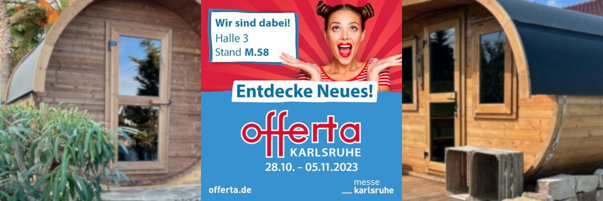 Offerta 2023 in Karlsruhe - 28.10. - 05.11. Offerta in Karlsruhe