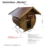 Gartenfass Modell Werder