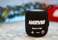 Harvia Black - Wasserdichter Bluetooth Lautsprecher...