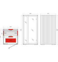 Onni Infra Mini - Element Infrarotkabine