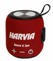 Harvia Red - Wasserdichter Bluetooth Lautsprecher für Sauna & Draußen