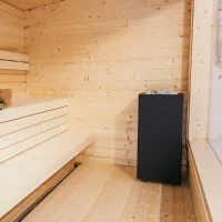 Saunaofen CORE Black 9kW ohne Steuerung